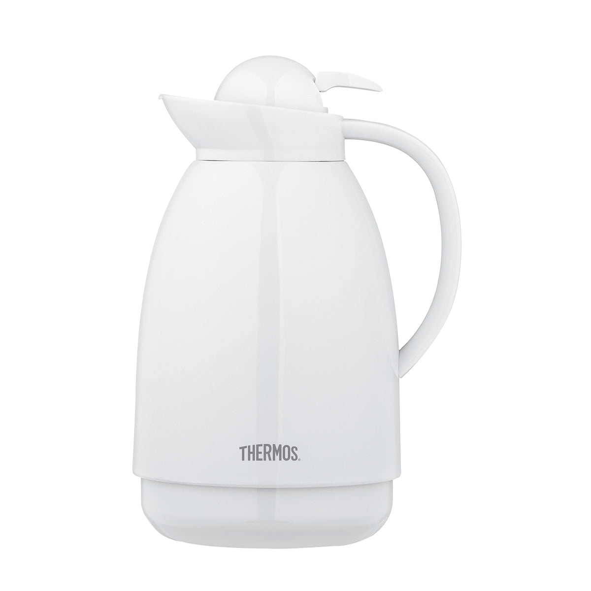 Thermos Jarra vidrio blanca 1 L