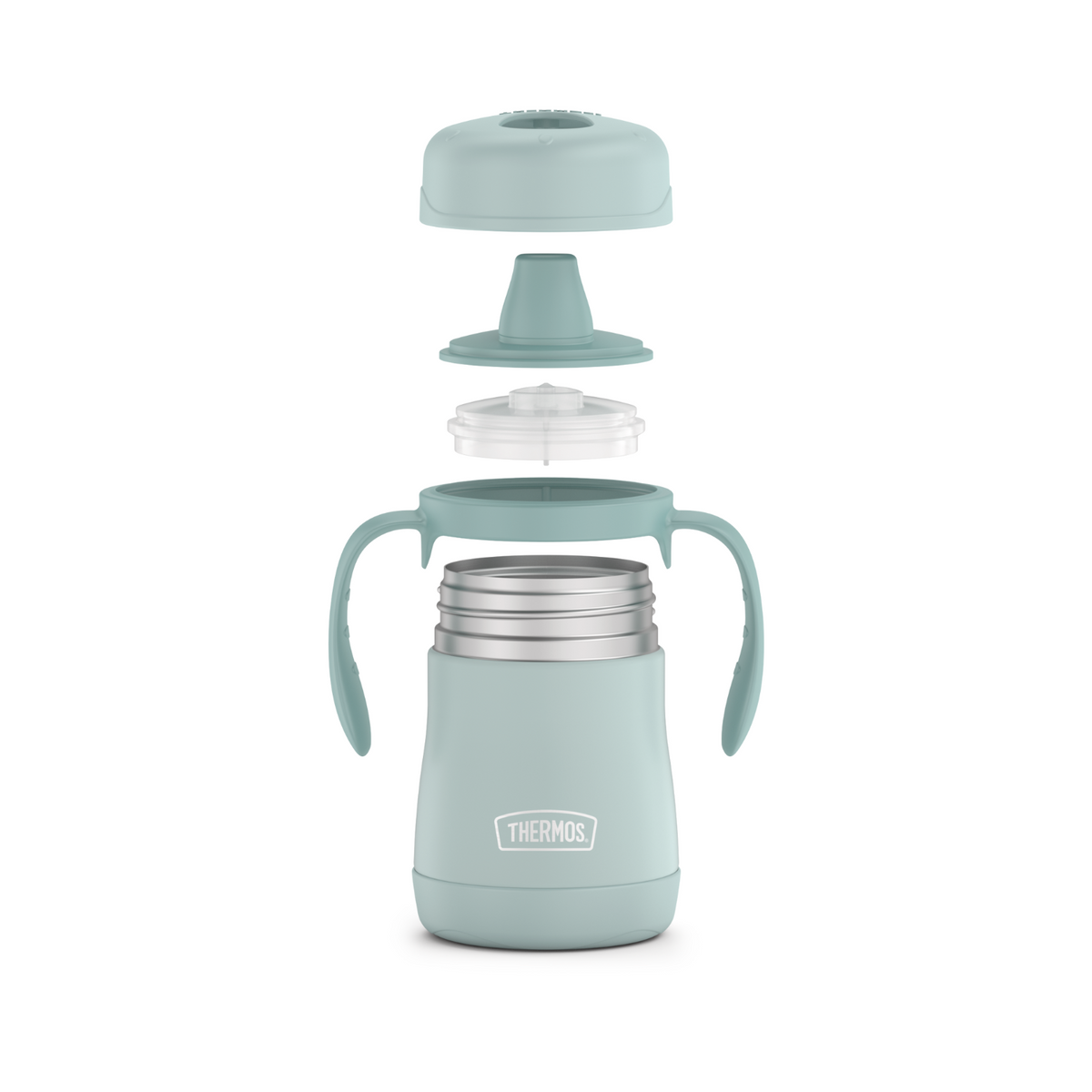 BOTELLA SIPPY KIDS 210ML MINT