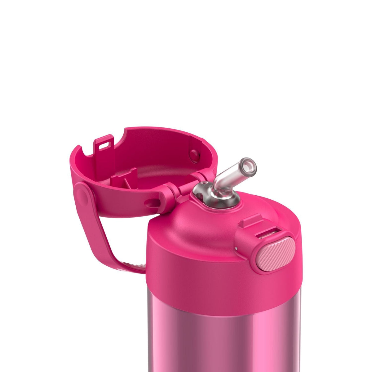 Botella Thermos acero inoxidable asa kids Pink 355 ml