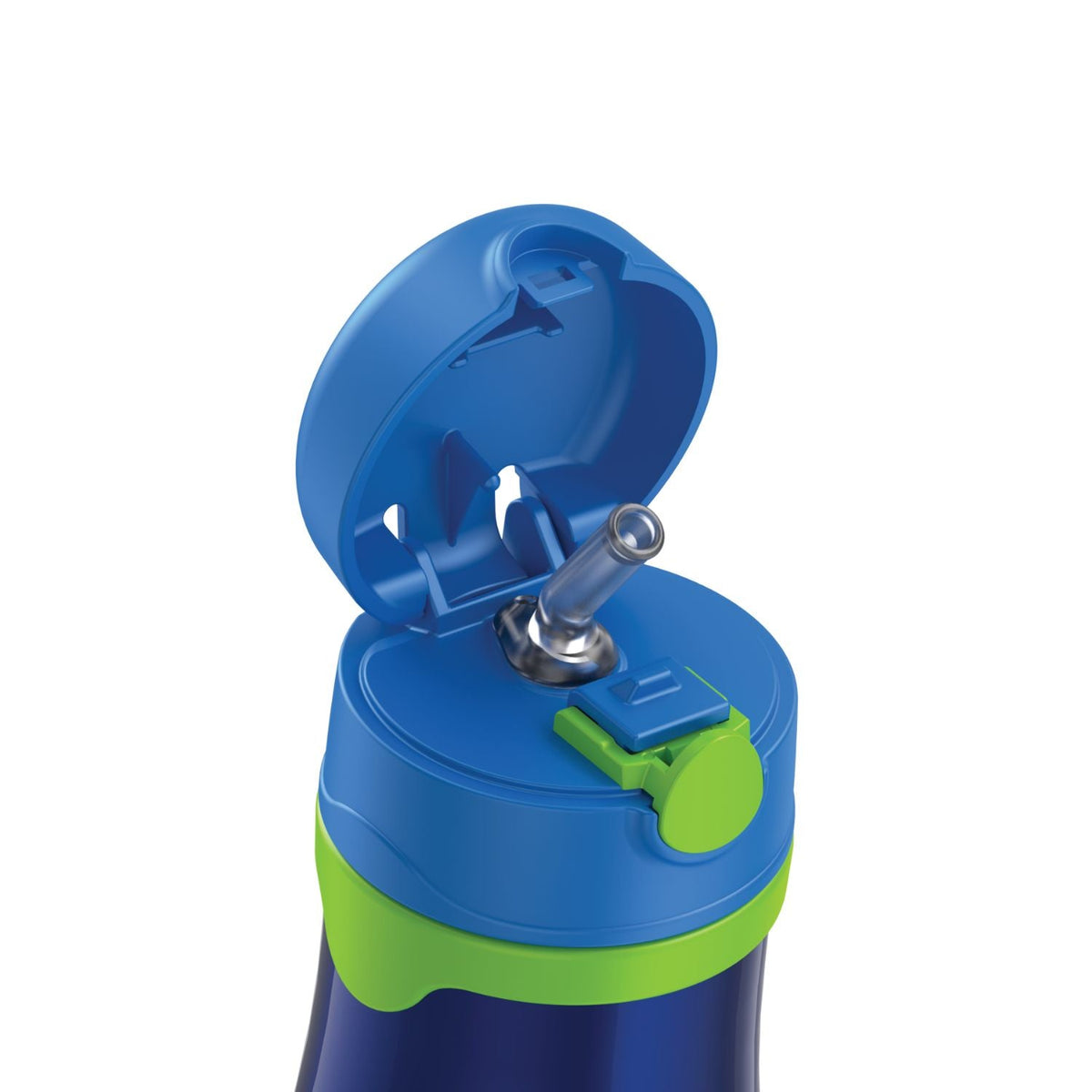 Botella con bombilla Thermos sippy kids 290 ml – Azul
