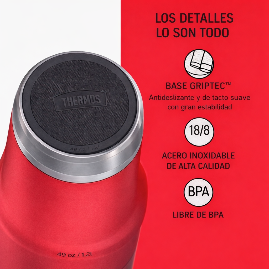 Thermos Travel mug ac inoxidable Icon 1,2 L – Crimson