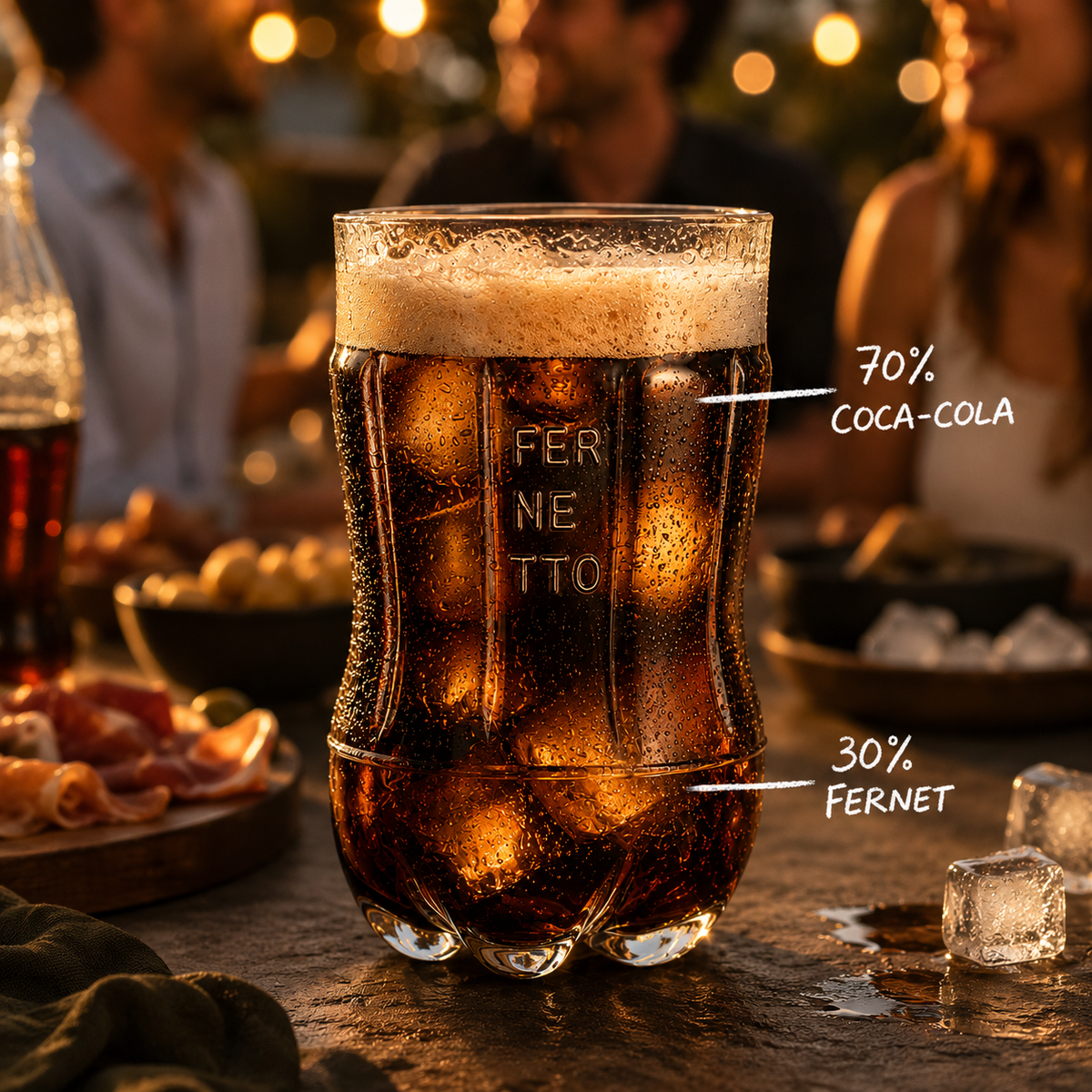 SET 2 VASOS FERNETTO 650 ML