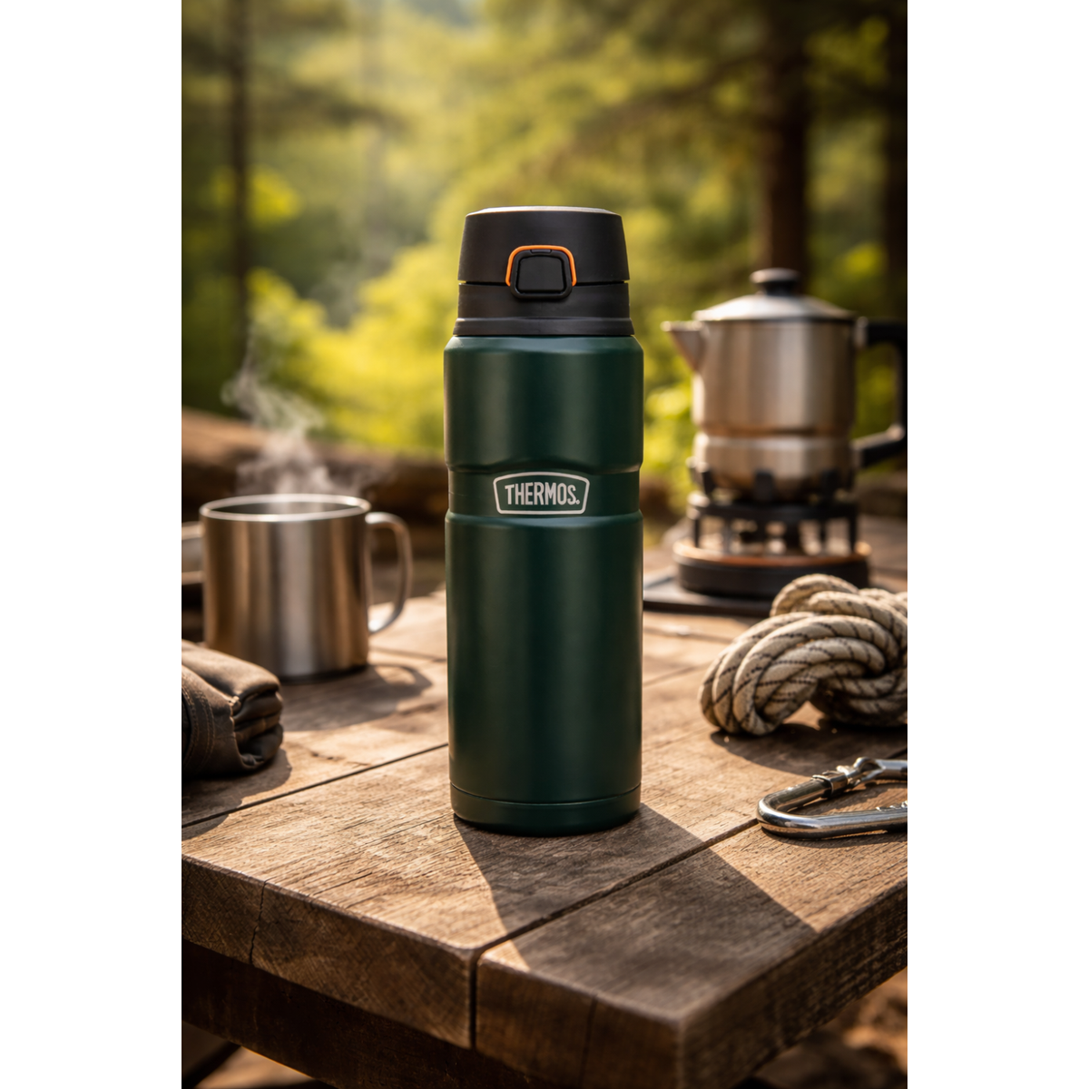 Thermos Botella acero inoxidable King 710 ml – Matt Green