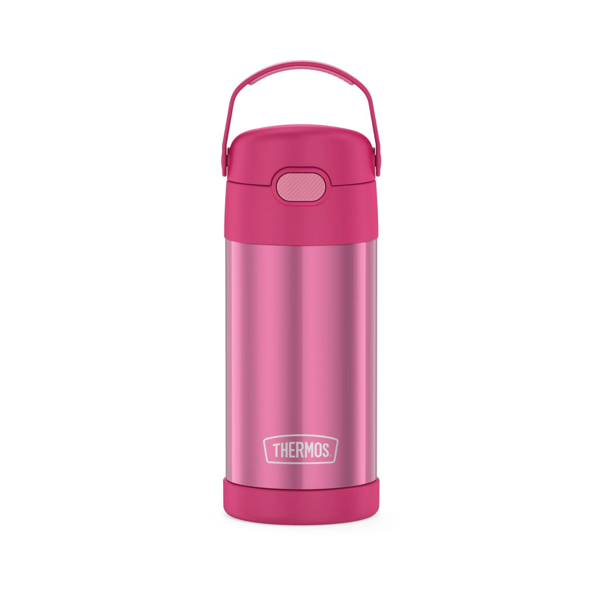 Botella Thermos acero inoxidable asa kids Pink 355 ml