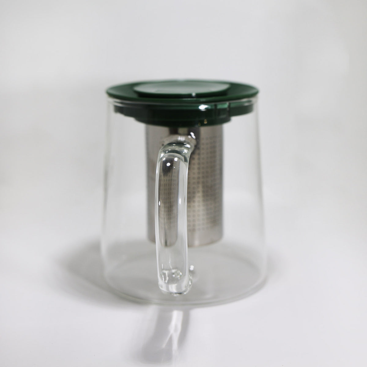 Tetera borosilicato filtro 850 ml – Verde