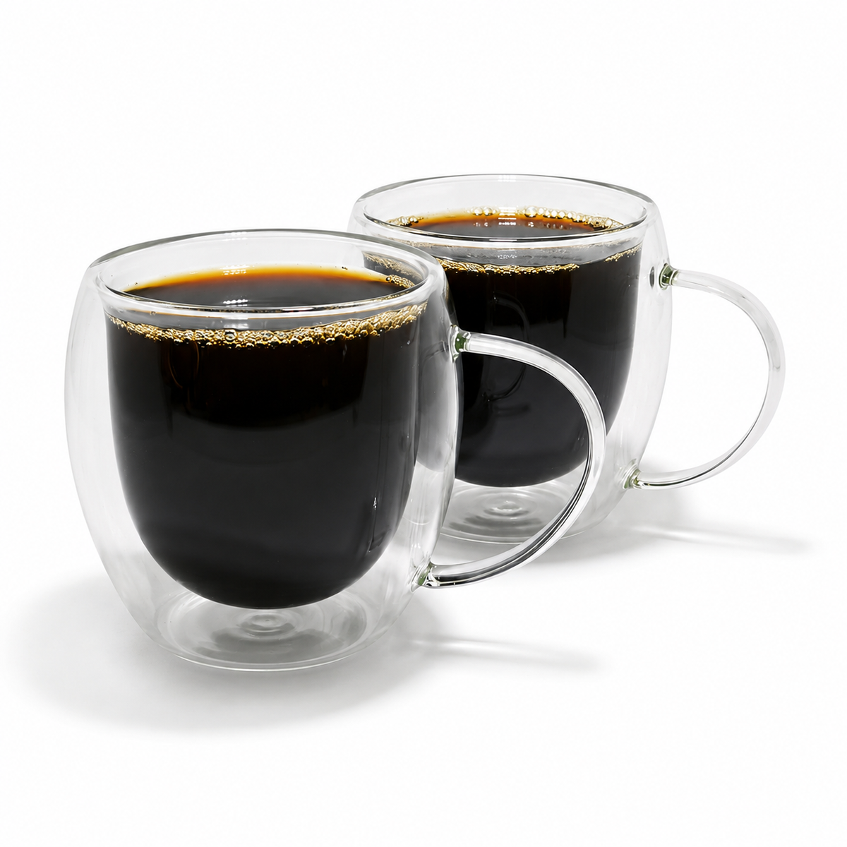 Set 2 tazas americano doble pared boro 250ml