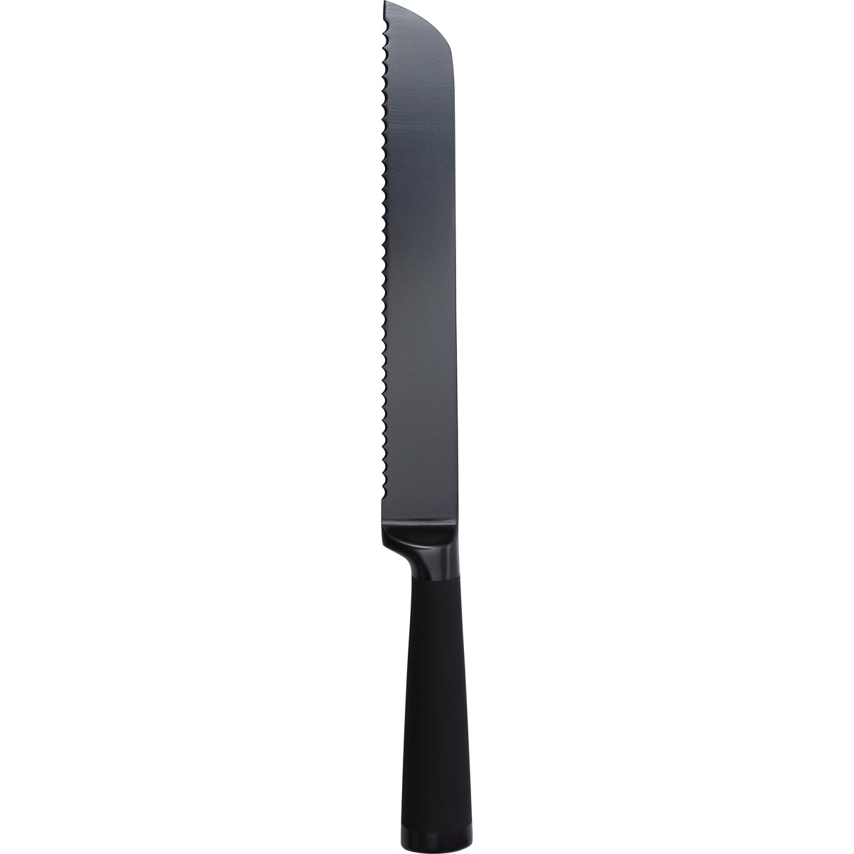 Bergner Cuchillo panero 20 cm acero inoxidable Black blade