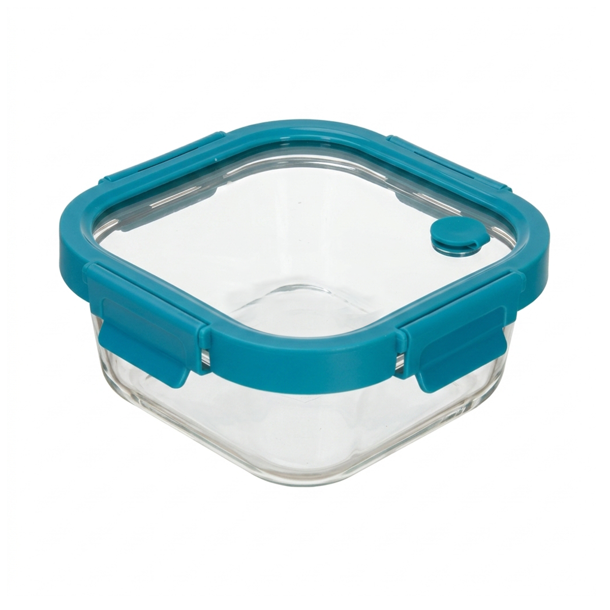 Contenedor tapa click vidrio 800 ml