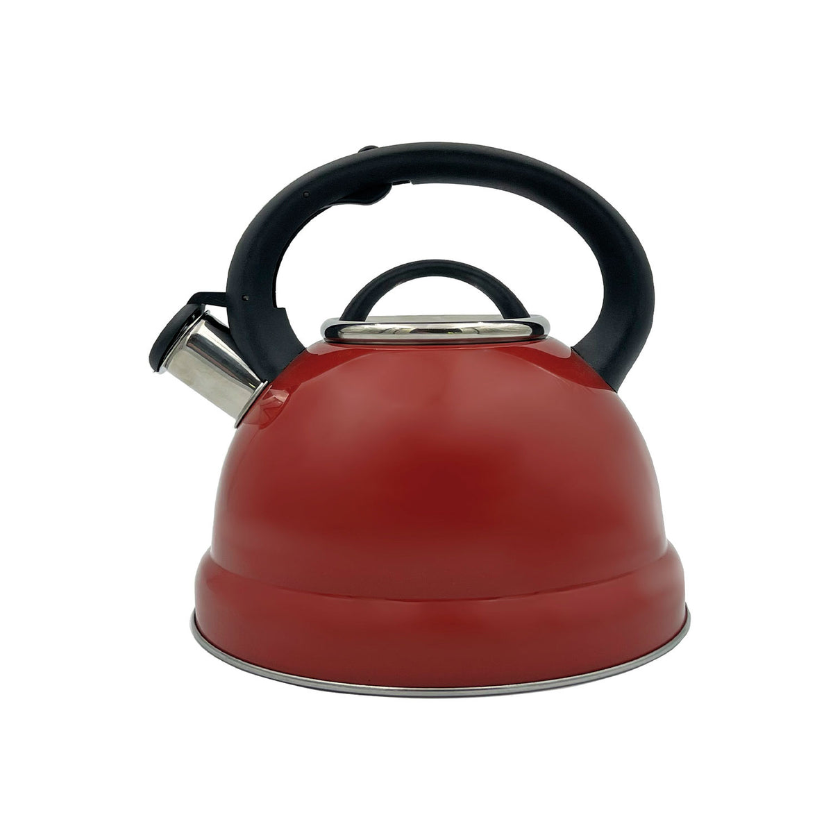 Tetera acero inoxidable Viena Roja 3 L