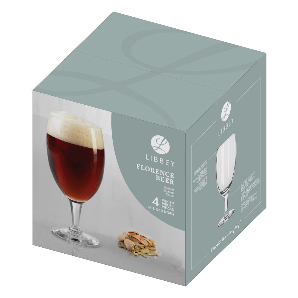 Libbey Set 4 copas cerveza Florence 487 ml