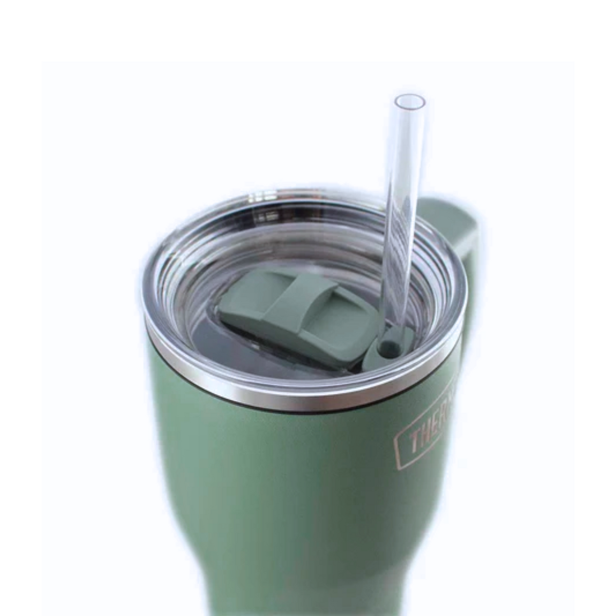 Thermos Travel mug straw inoxidable Outdo 850 ml – Verde