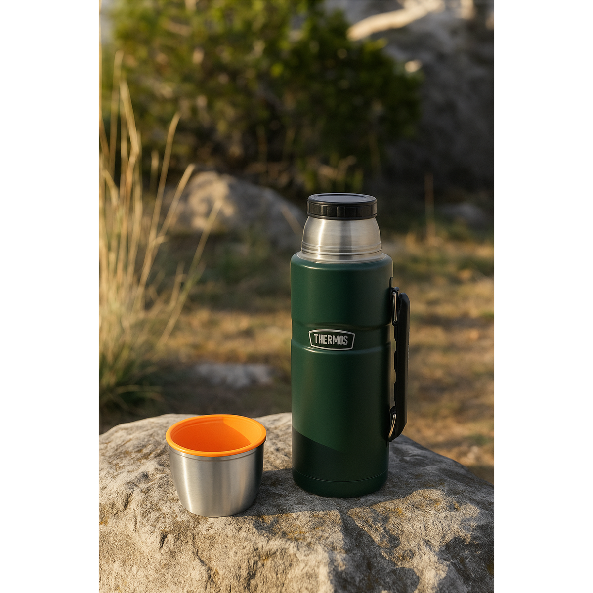 Thermos Termo líquido acero inoxidable King 2 L – Matt Green