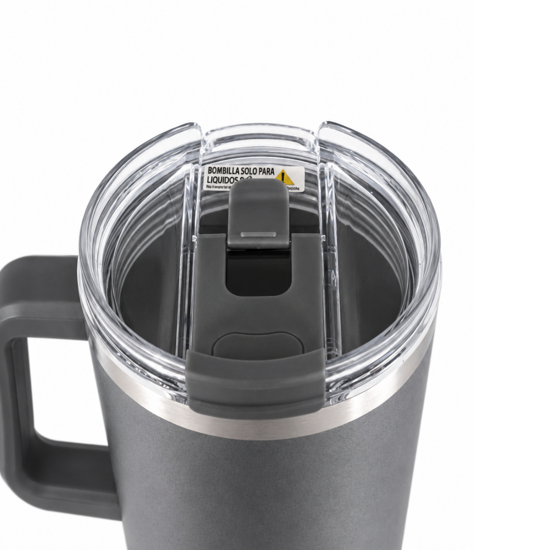 Thermos Vaso térmico Quencher acero inoxidable 1,2 L – Graphite