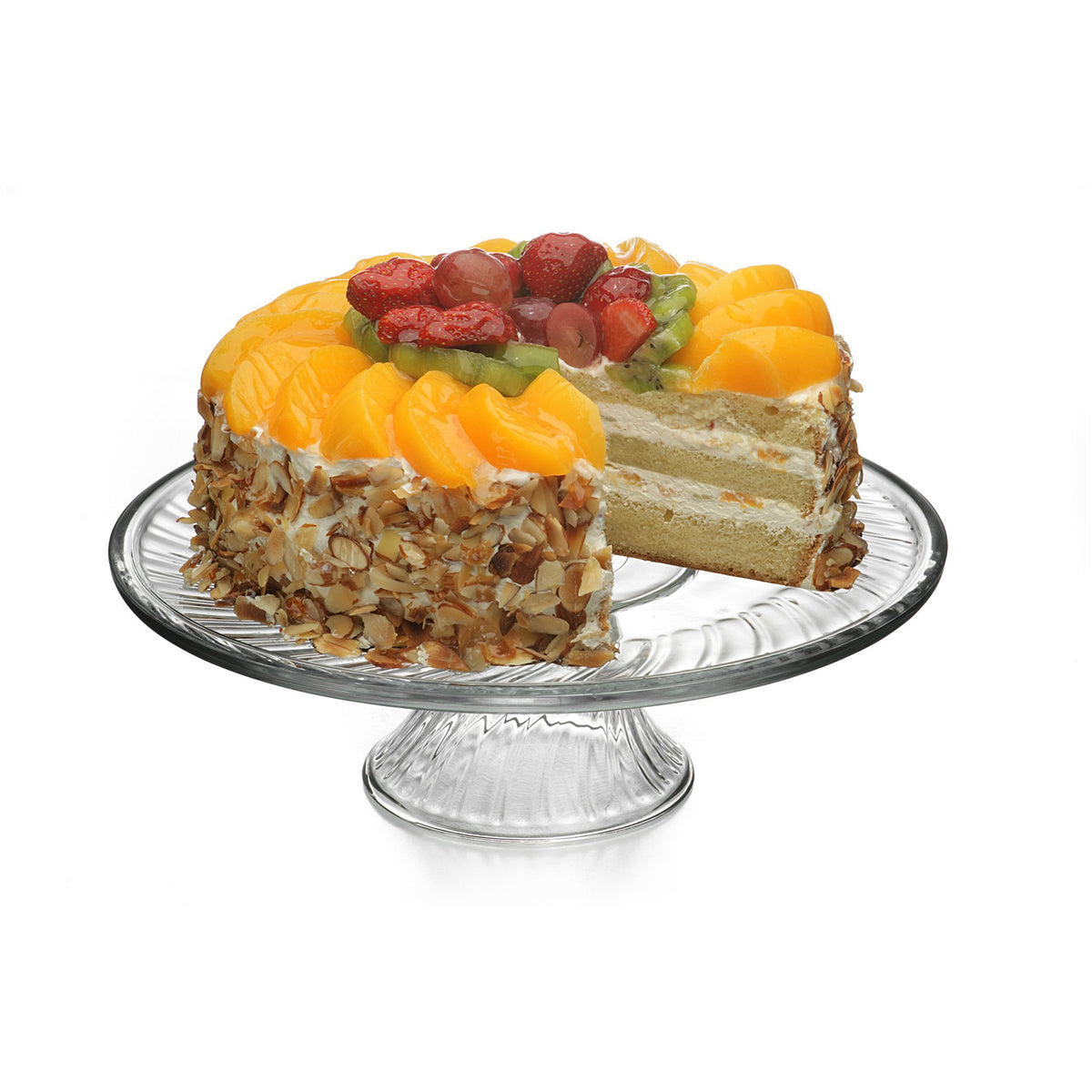 Libbey Plato de torta 31 cm con pie