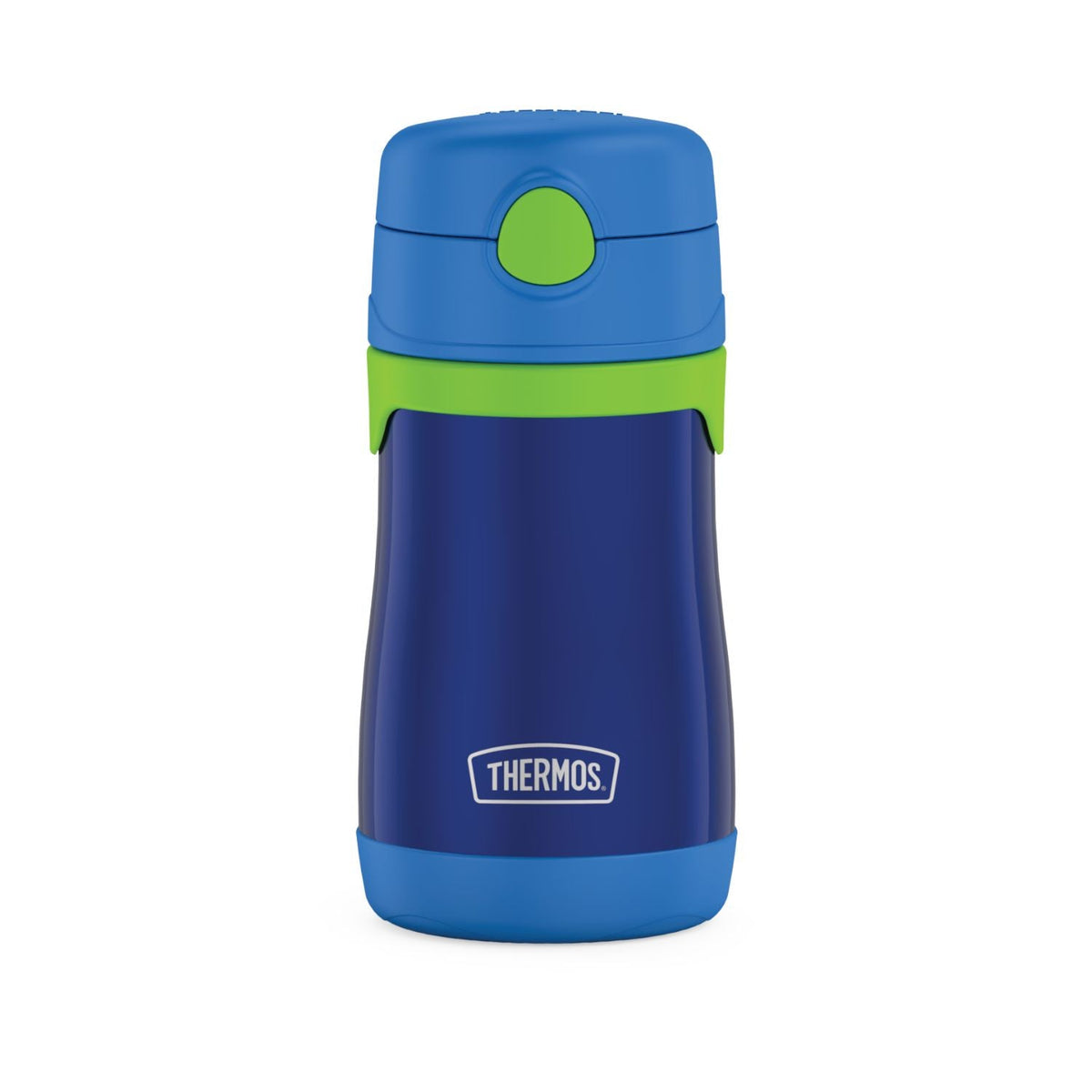 Botella con bombilla Thermos sippy kids 290 ml – Azul