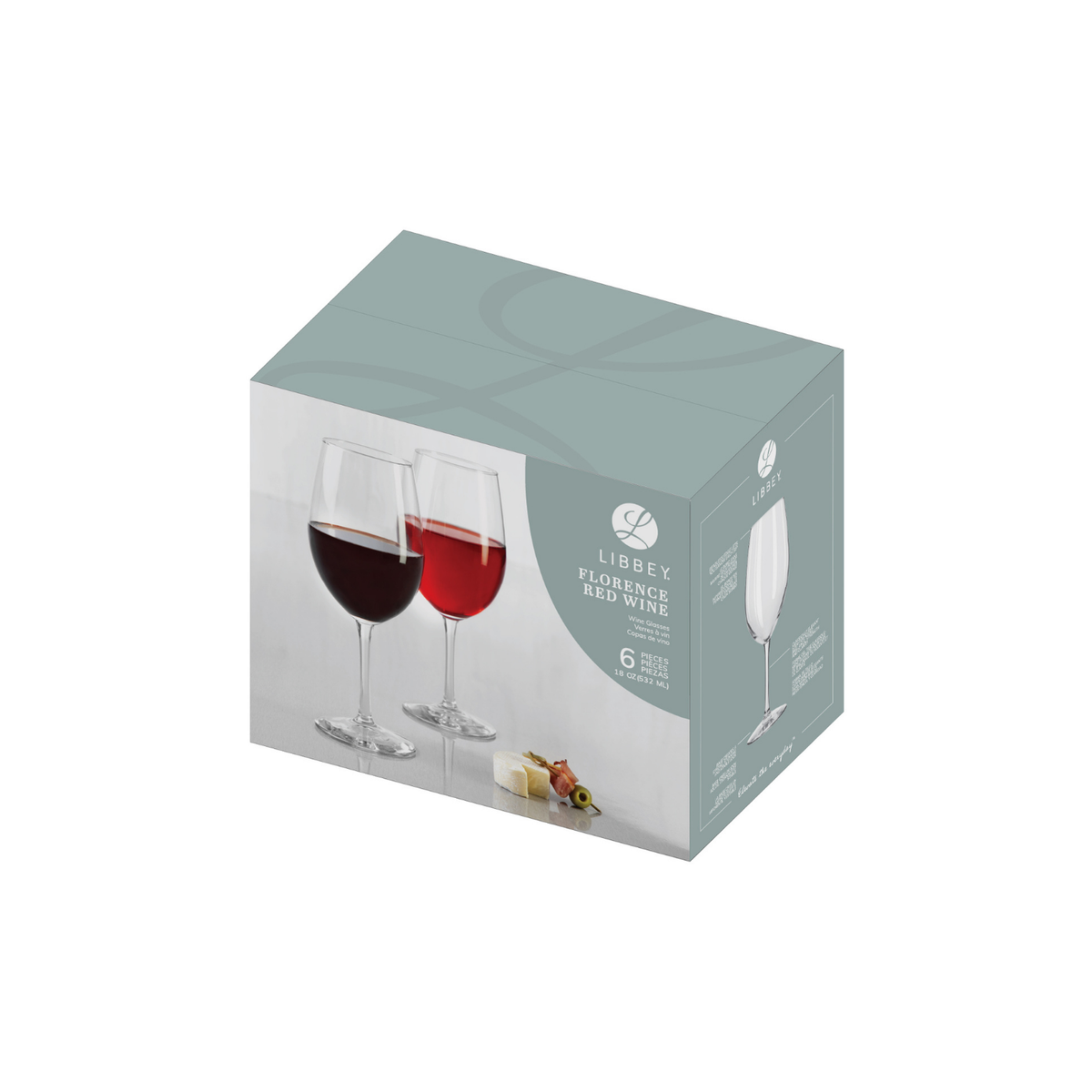 Libbey Set 6 copas vino tinto Florence 532 ml