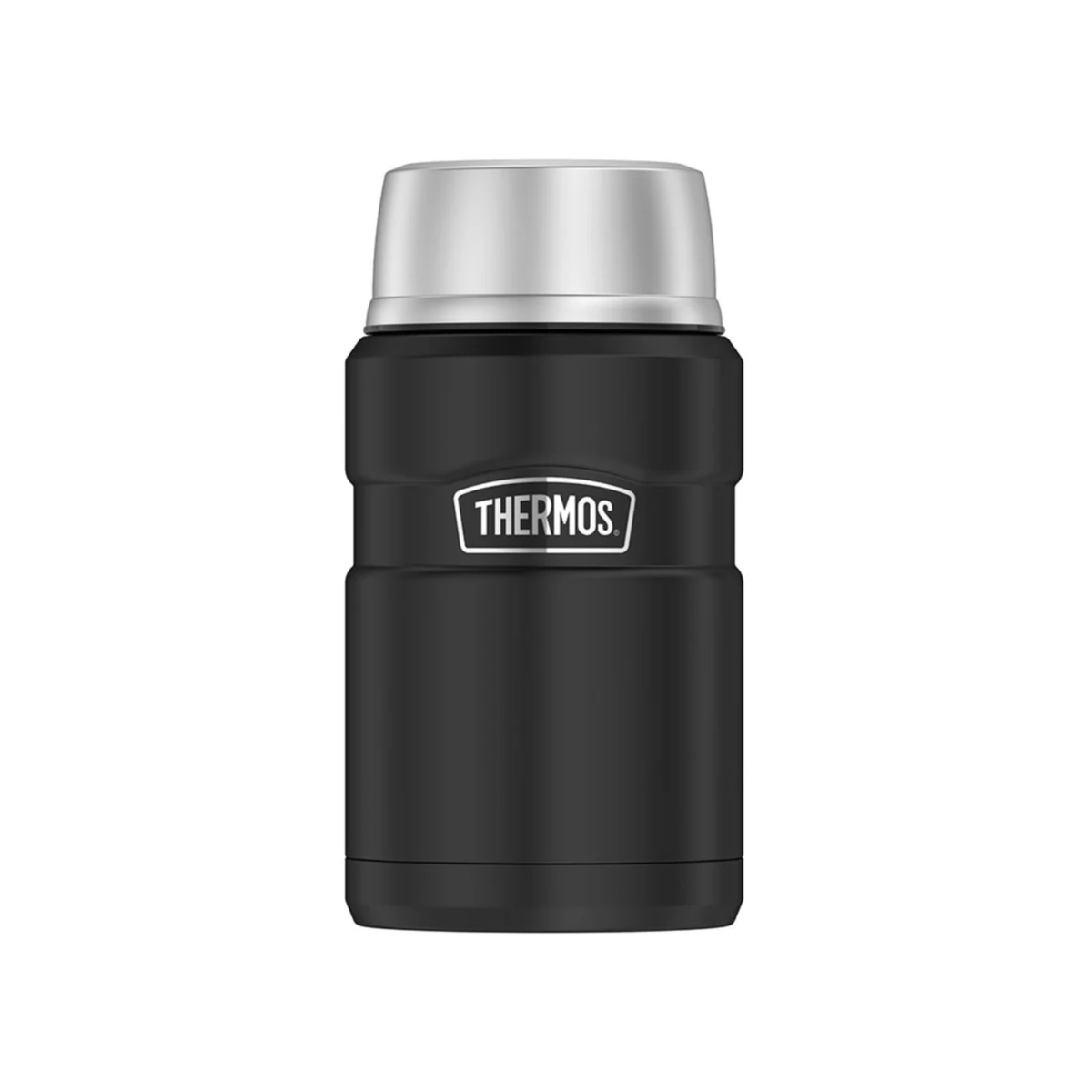 Thermos Termo comida 710 ml King acero inoxidable – Negro