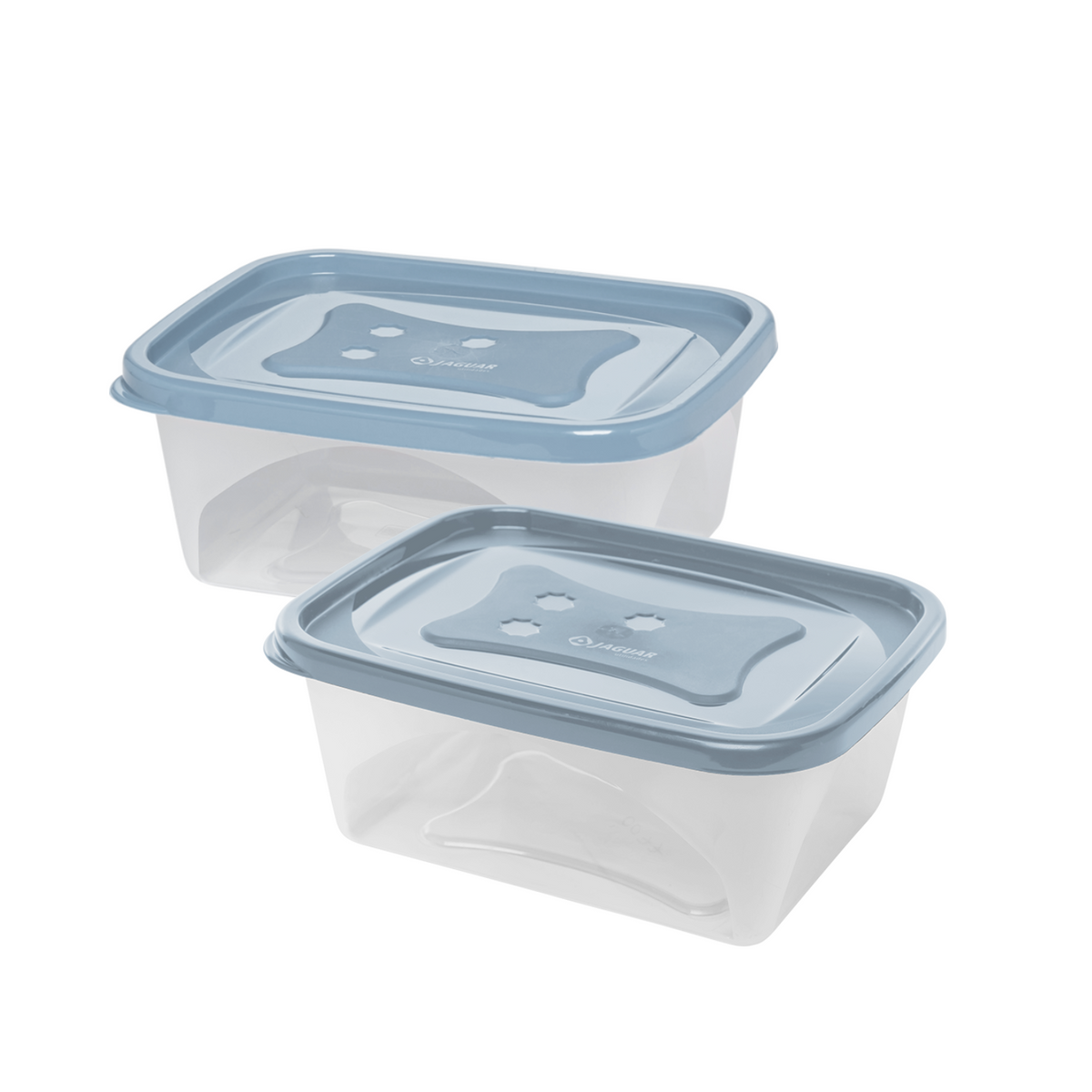 Set 2 contenedores rectangulares 750 ml