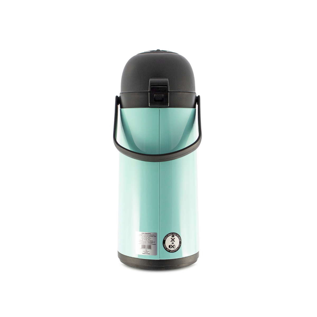 Thermos Termo sifón de vidrio 1,5 L – Azul Aqua