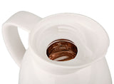 Thermos Jarra vidrio blanca 1 L