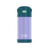 Botella Thermos acero inoxidable asa kids lila 355 ml