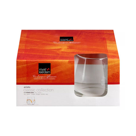 Royal Leerdam Set 4 vasos Aristo 370 ml