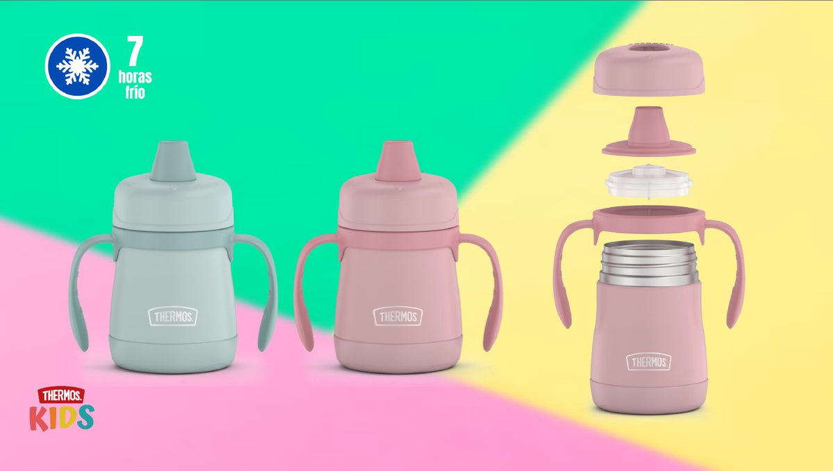 BOTELLA SIPPY KIDS 210ML PINK