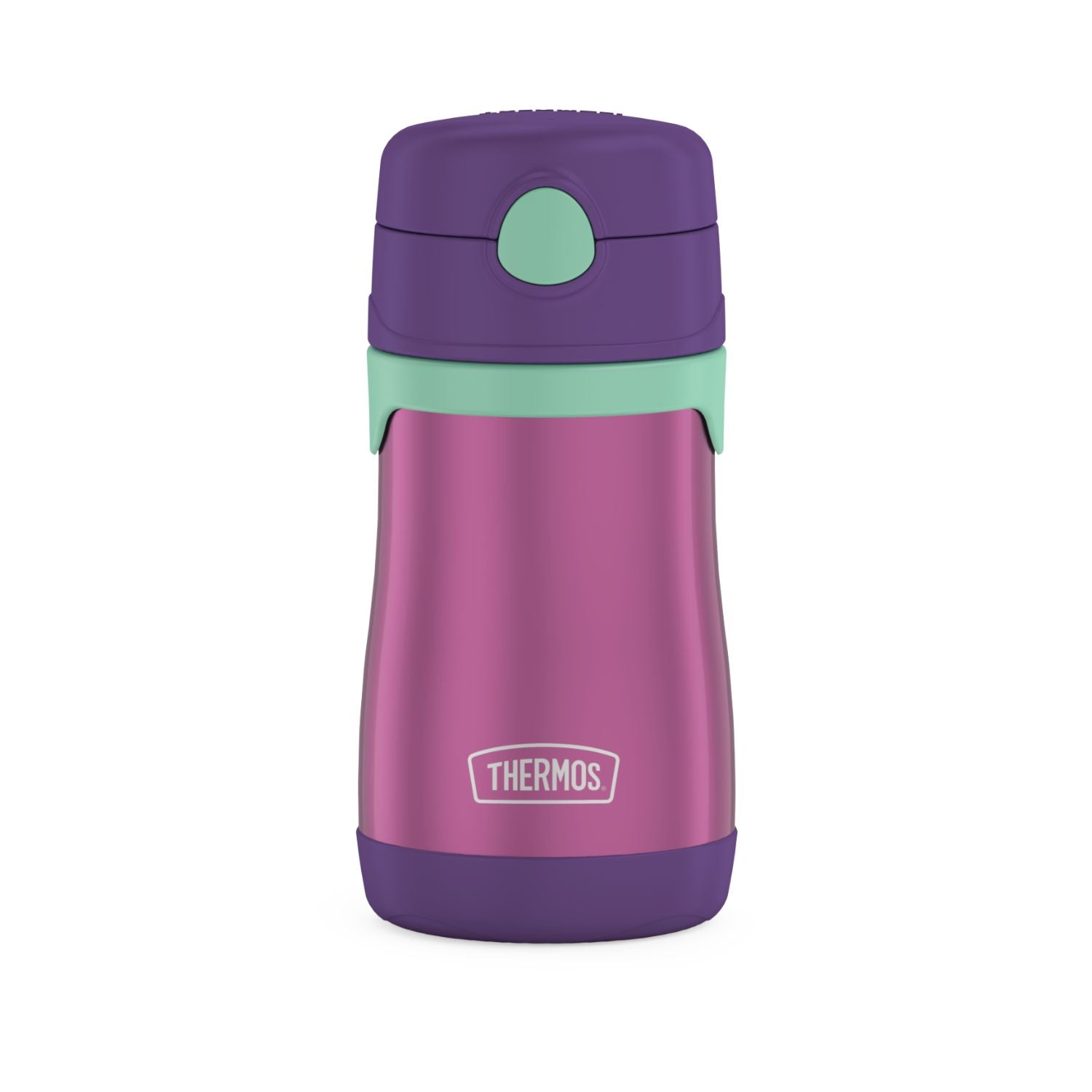 BOTELLA CON BOMBILLA THERMOS SIPPY KIDS 290ML LILA