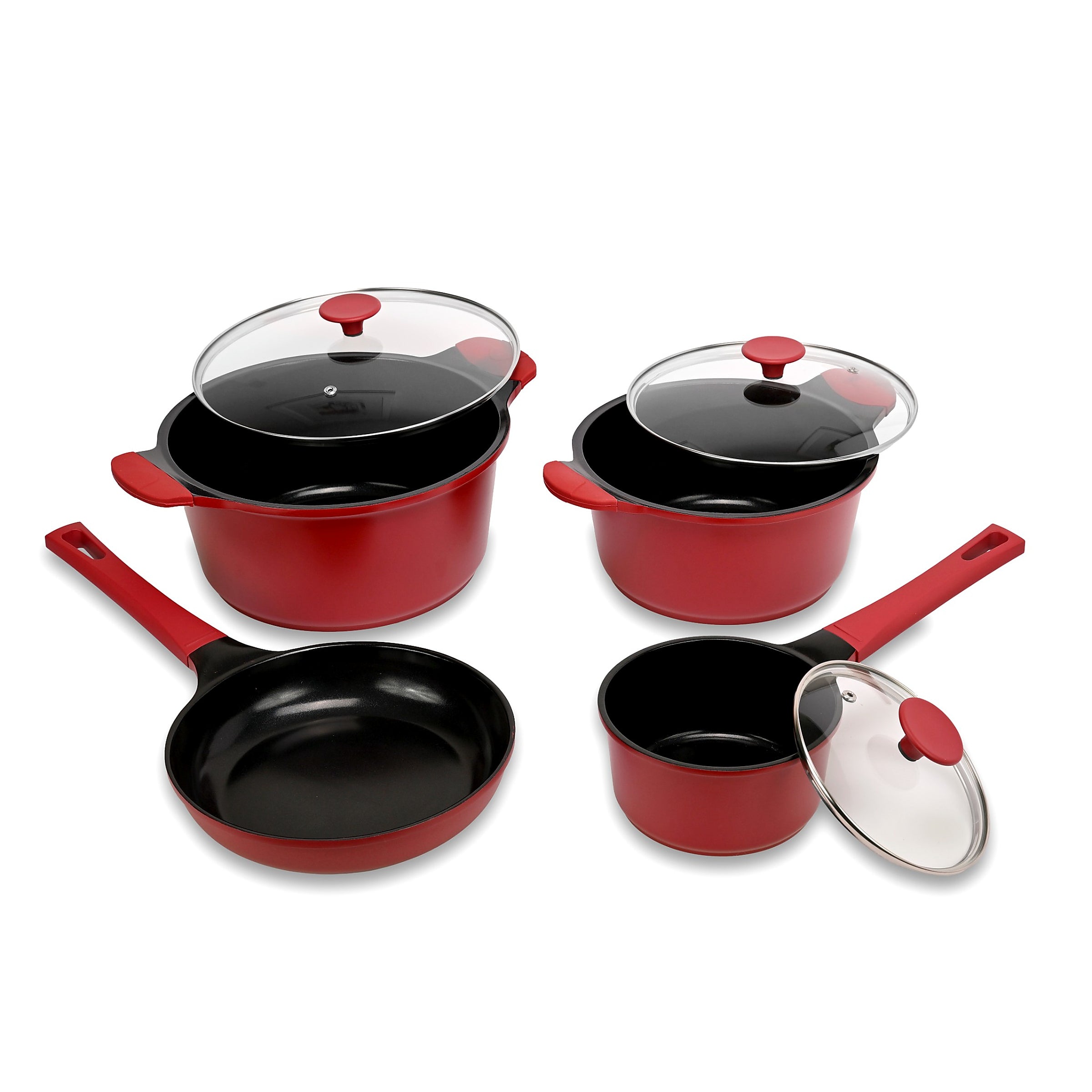Batería de Cocina Aluminio Fundido 7 Piezas MOON - CELESTE