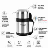 Thermos Termo comida multipropósito 750 ml apto para líquidos y