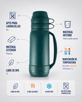 Thermos Termo líquido new Matero 1 L – Petróleo