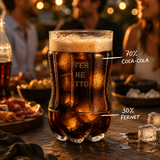 SET 2 VASOS FERNETTO 650 ML