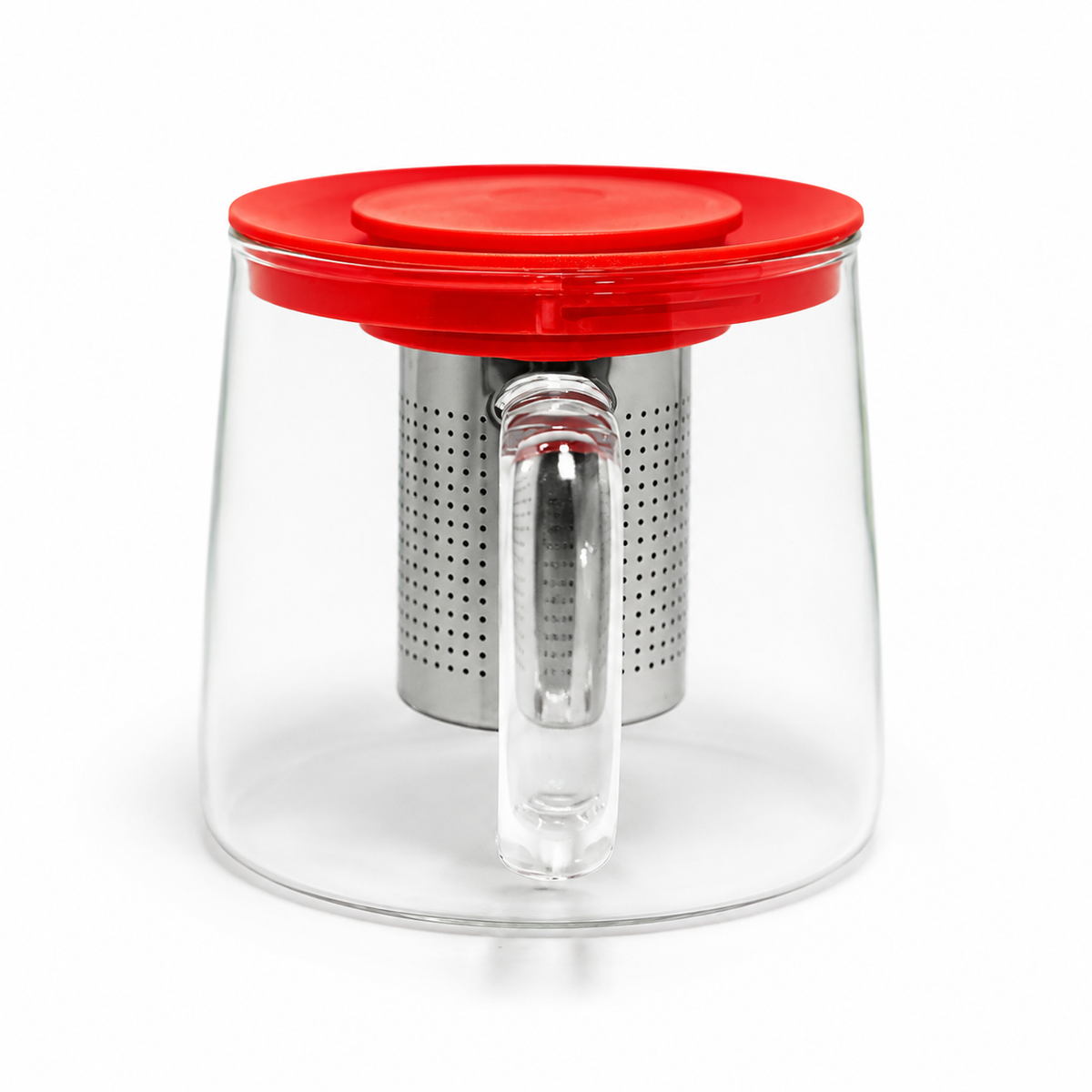 Tetera borosilicato filtro 1 L – Salmón