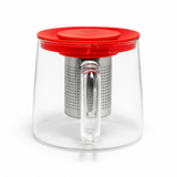 Tetera borosilicato filtro 1 L – Salmón