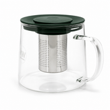 Tetera borosilicato filtro 1 L – Verde
