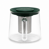 Tetera borosilicato filtro 1 L – Verde