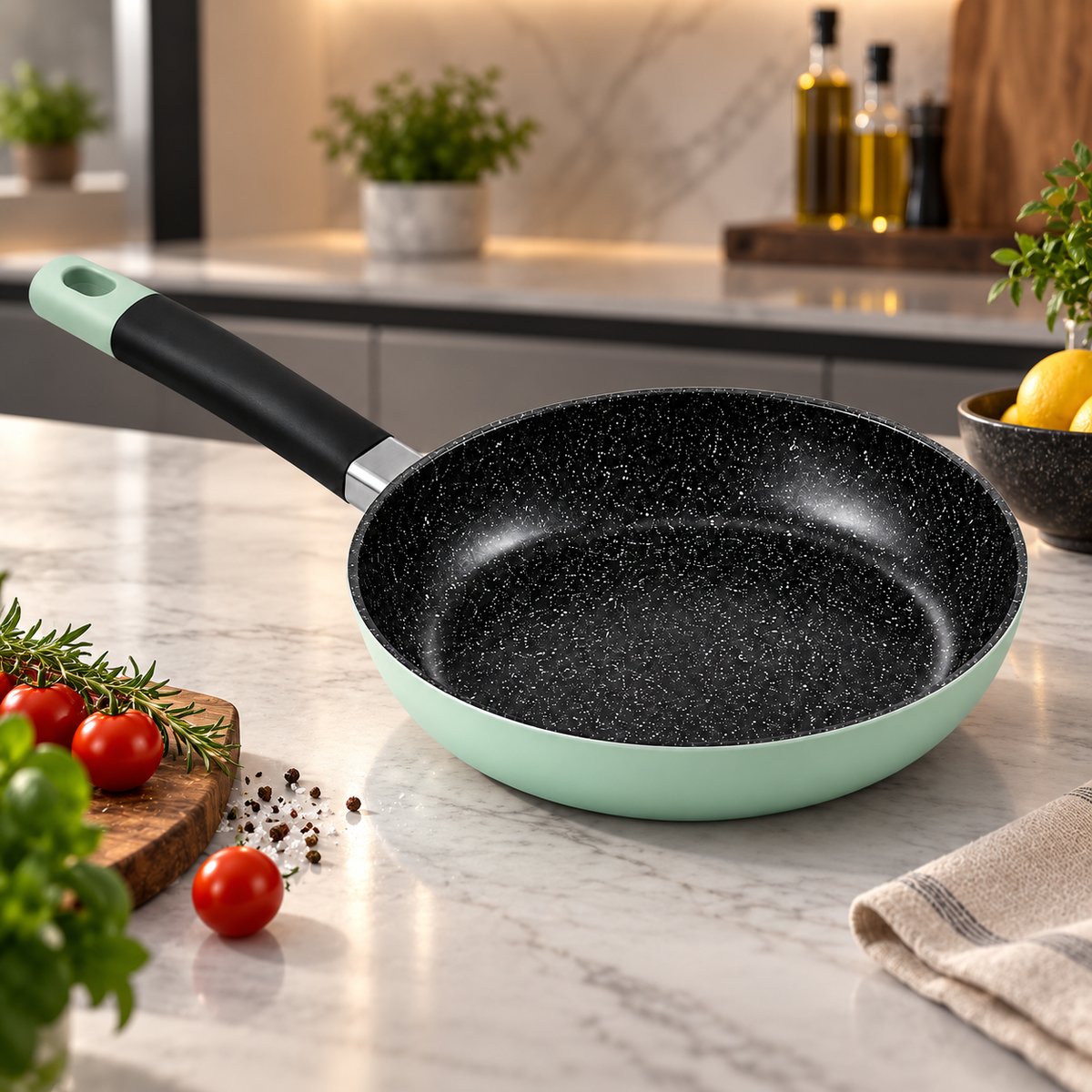 Sartén aluminio forjado Soho 24 cm – Mint