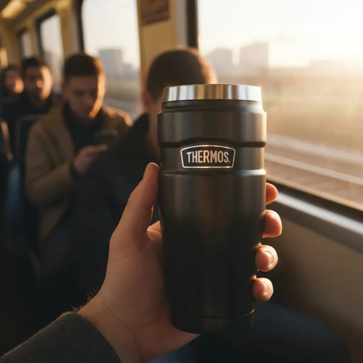 Thermos Termo mug 470 ml King – Negro