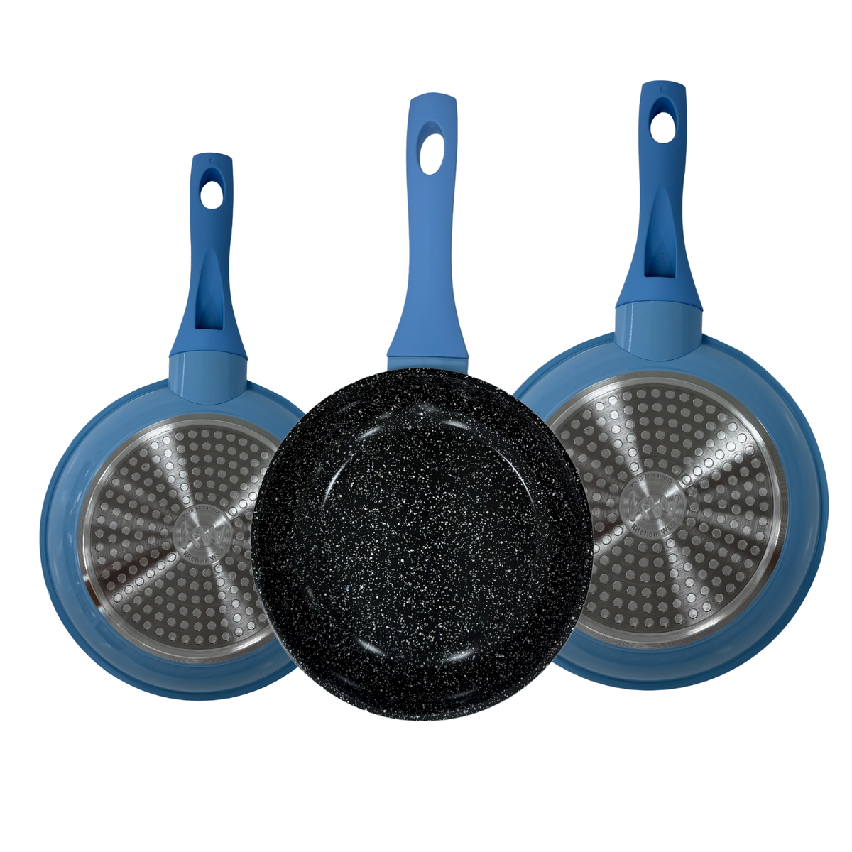 Set 3 sartenes aluminio forjado Bristol- SKy