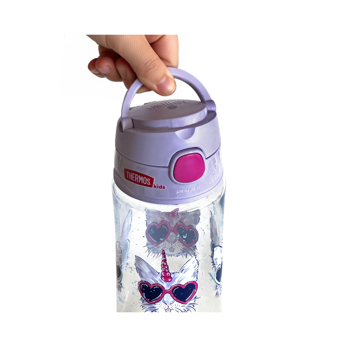 BOTELLA HIDRATACION CATICORN 470ML