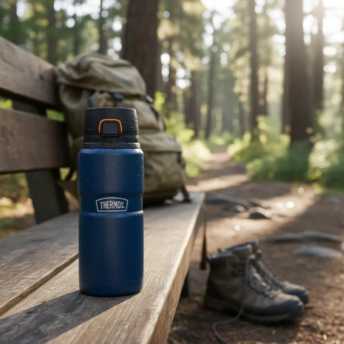 Thermos Botella acero inoxidable King 710 ml – Matt Navy