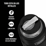 Thermos Termo comida acero inoxidable King 470 ml – Negro