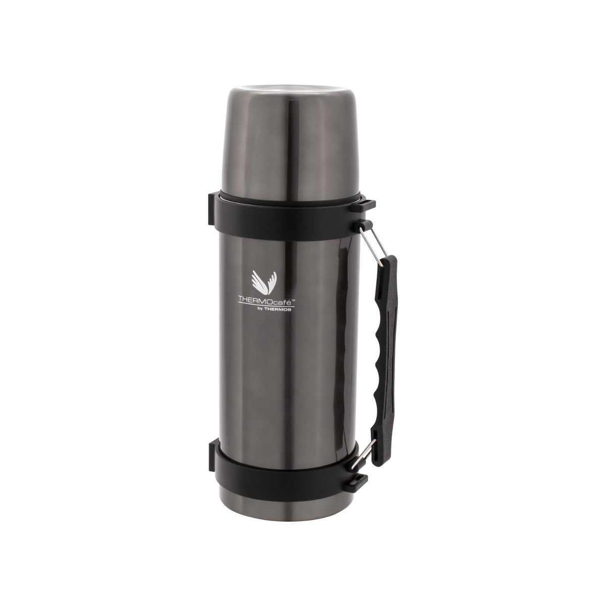 Thermos Termo líquido 1 L acero inoxidable – Gris