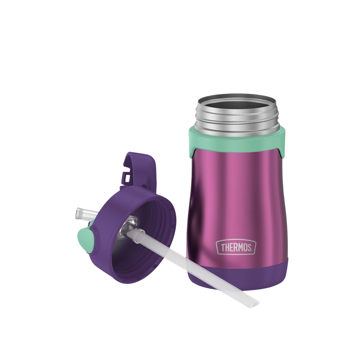 Botella con bombilla Thermos sippy kids 290 ml – Lila