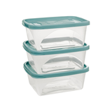 Set 3 contenedores rectangulares 420 ml
