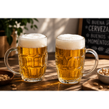 Set 2 vaso cerveza seidel 540 ml