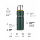 Thermos Termo líquido acero inoxidable King 470 ml – Matt Green