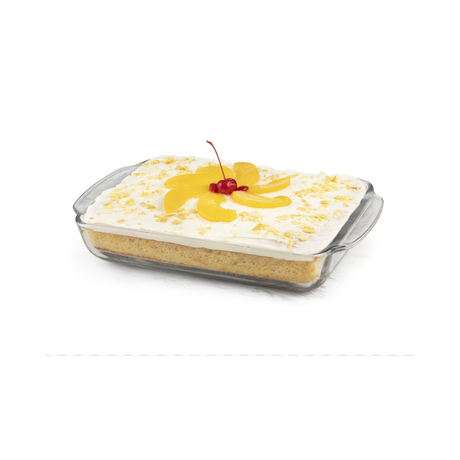 Libbey Fuente rectangular vidrio 1,9 L