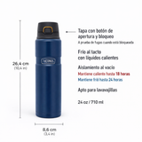 Thermos Botella acero inoxidable King 710 ml – Matt Navy