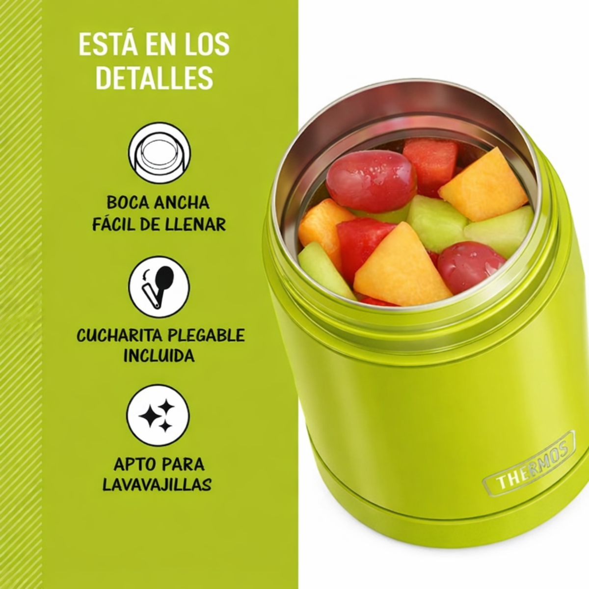 Thermos Termo comida acero inoxidable 470 ml – Lemon
